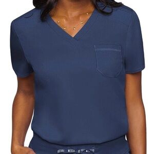 Med Couture Women's Navy Blue Top